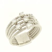 Anillo Marco Bicego Mujer santorini in Oro Diamante 0.35 Ct MB035441-15 - MB035441-15